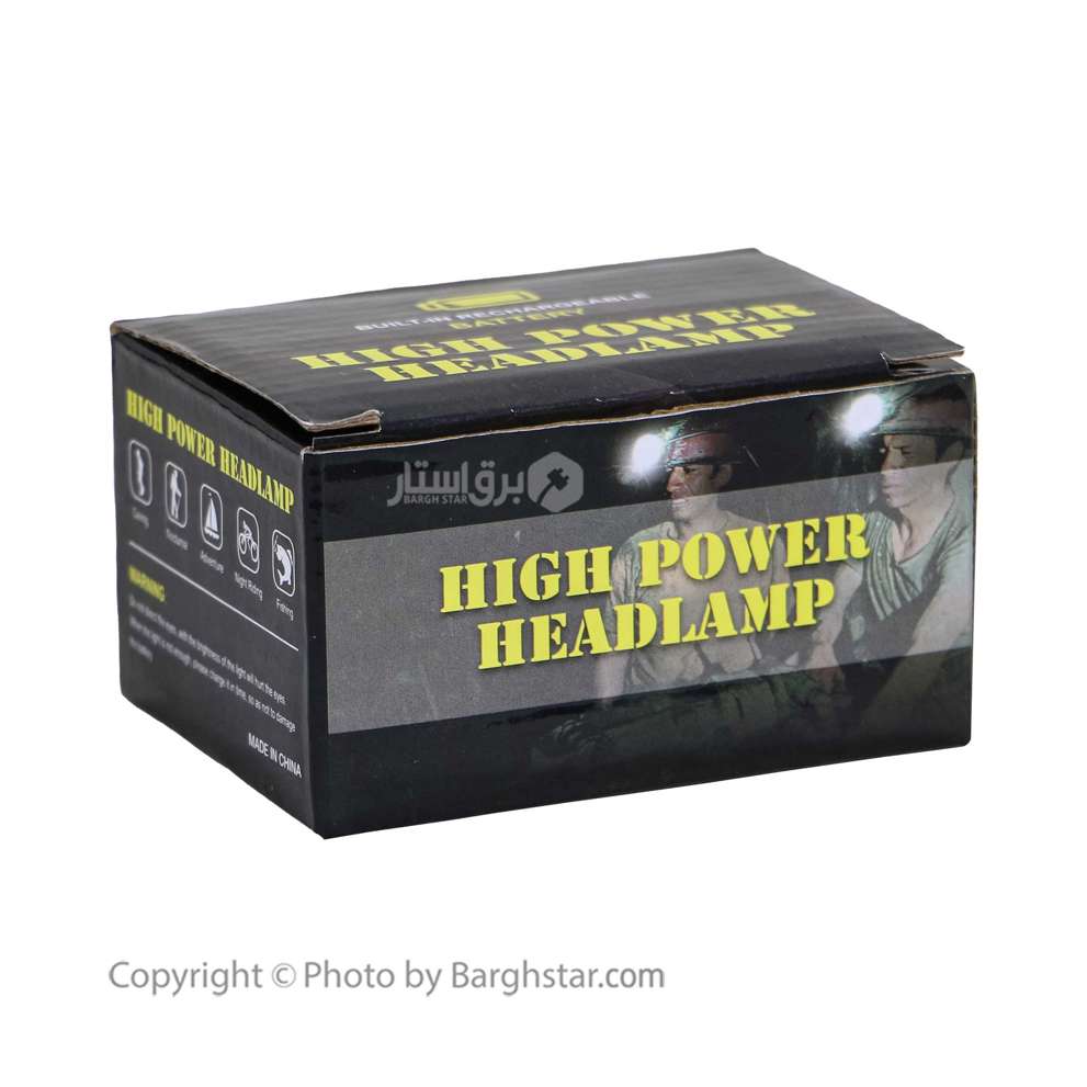 چراغ پیشانی مدل 101 2 کاره high power headlamp